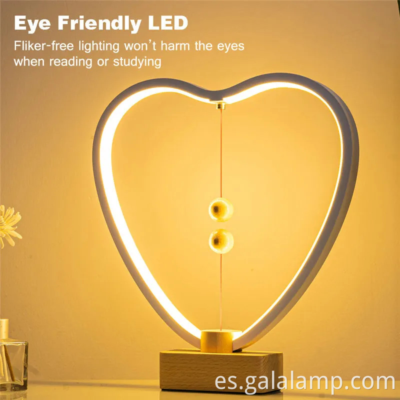 Luz nocturna flotante moderna para un ambiente casero elegante